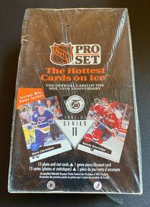 lot 67K image: 1991-92 NHL Pro Set Hockey 36 Pack Card Box Factory Sealed