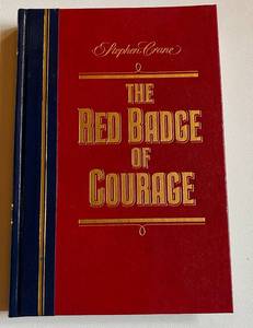 lot 60K image: The Red Badge of Courage by Stephen Crane Vintage Book