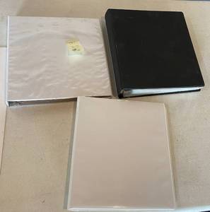 lot 30J image: (3) Baseball Binders - Early 80s w stars, 1986 Sportflics, and more