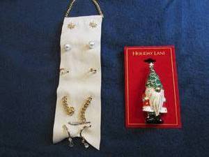Holiday Pin, Express Earring Set...