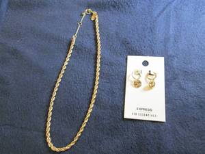 Necklace, Express Earrings...