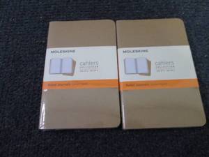 2- 3pks Moleskine Ruled Journals Re...