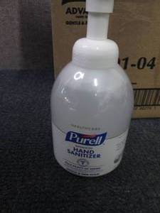 4 - 18 oz Purell Hand Sanitizer...