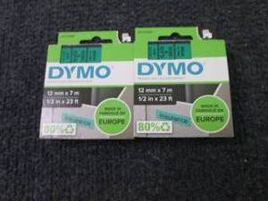 2 DYMO D1 Standard 45019 Label Make...