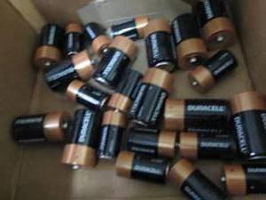 Open Pack C&D Duracell Batteries...
