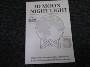 3D Moon Light...