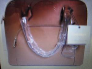NWT Ellen Tracy Nova Dome Satchel i...