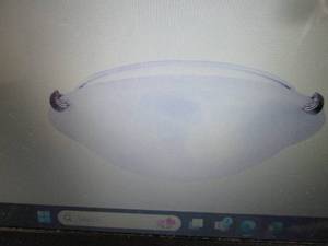 Sunset 16in 2 Light Flush Mount Sat...