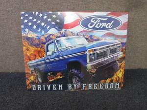 Metal Ford Sign 12.5x16 inch ...