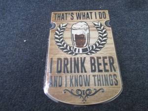 Metal Beer Sign ...