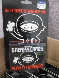 8 each Gamewright Sneaky Cards Play...