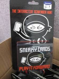 8 each Gamewright Sneaky Cards Play...