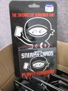 8 each Gamewright Sneaky Cards Play...