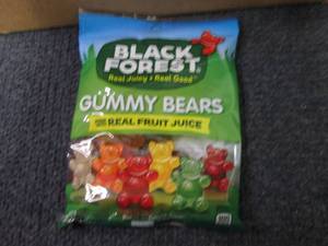 12- 4.5 oz Black Forest Gummy Bears...