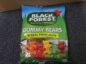 12- 4.5 oz Black Forest Gummy Bears...