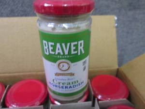 12- 4 oz Beaver Cream Style Horsera...