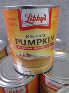 6- 29 oz Cans Libbys Pure Pumpkin ...