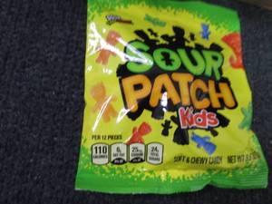 12- 3.6 oz Sour Patch Kids...