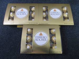 3- 5.3 oz Ferrero Rocher Fine Hazel...