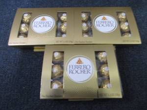 3- 5.3 oz Ferrero Rocher Fine Hazel...
