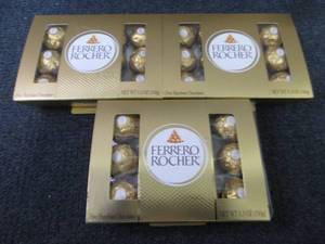 3- 5.3 oz Ferrero Rocher Fine Hazel...