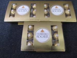 3- 5.3 oz Ferrero Rocher Fine Hazel...