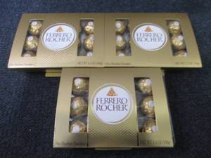 3- 5.3 oz Ferrero Rocher Fine Hazel...