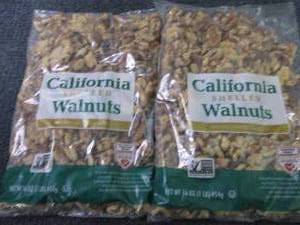 2- 16 oz Bags California Shelled Wa...