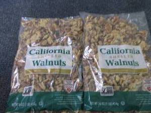2- 16 oz Bags California Shelled Wa...