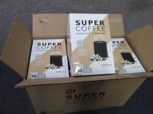 6- 10 ct Vanilla Super Coffee Kcups...