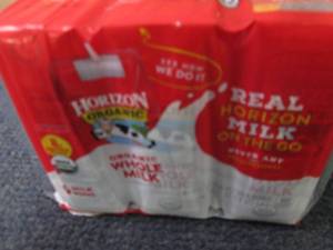 18- 8 oz Horizon Organic Whole Milk...