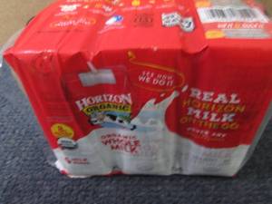 18- 8 oz Horizon Organic Whole Milk...