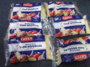 6 Bags Gefen Gluten Free Thin Noodl...