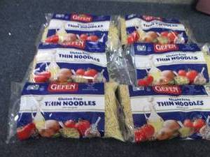 6 Bags Gefen Gluten Free Thin Noodl...