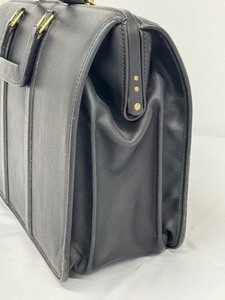 lot 37 image: Coach Gladstone Style Briefcase  Leather Coach Attche