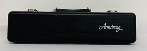 lot 112 image: Beautiful Music Vintage Armstrong Flute Model 104 and Jupiter Model with Case