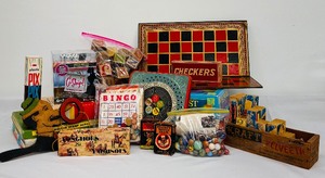 lot 117 image: Vintage Family Games Including Cooties, Checkers and More