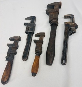 lot 135 image: Vintage Wrenches