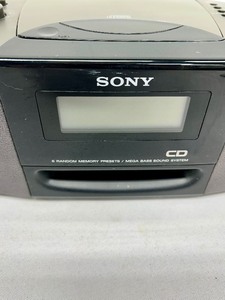 lot 202 image: Sony AMFM Stereo, Clock Radio and CD Player
