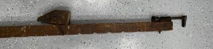 lot 233 image: Antique Wooden Bar Clamp