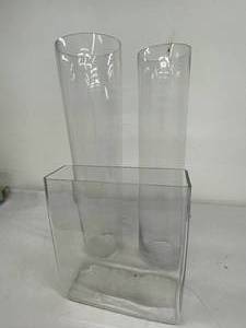 lot 291 image: Three Large Glass Vases