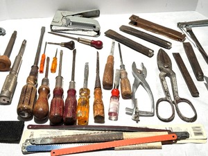 lot 299 image: Variety of Tools including Screwdrivers, Chisels, Wrenches and More