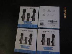4 new maybesta wireless microphones look to be compatible with i phones and android phones