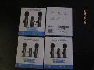 4 new maybesta wireless microphones look to be compatible with i phones and android phones