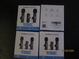 4 new maybesta wireless microphones look to be compatible with i phones and android phones