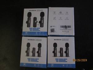 4 new maybesta wireless microphones look to be compatible with i phones and android phones
