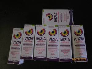 7 pacakges of ivizia micellar eyelid cleaner