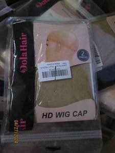 box of hd wig caps...
