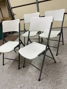 lot 103 image: Four Enduro Folding Chairs