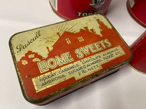 lot 106 image: Fun Vintage Tins